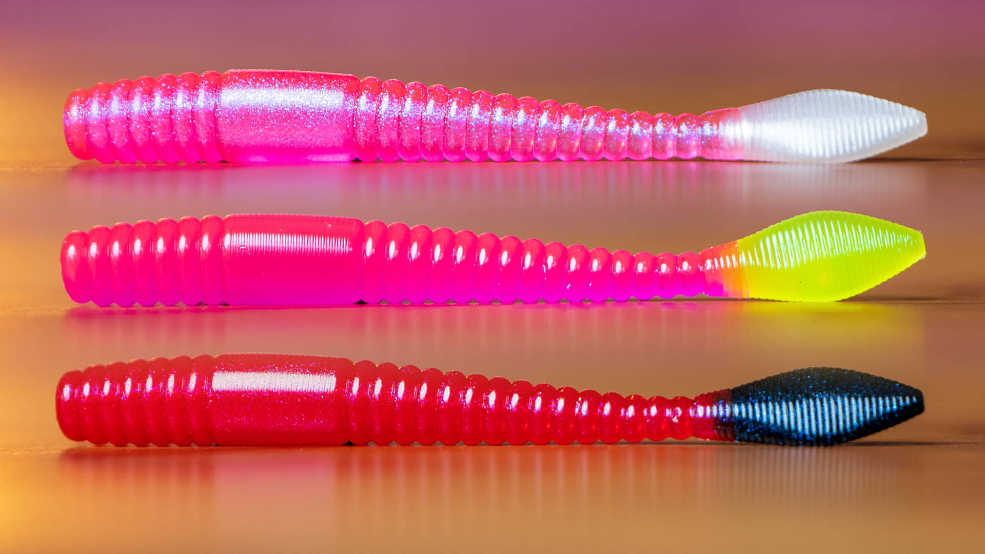 UV Steelhead Worms