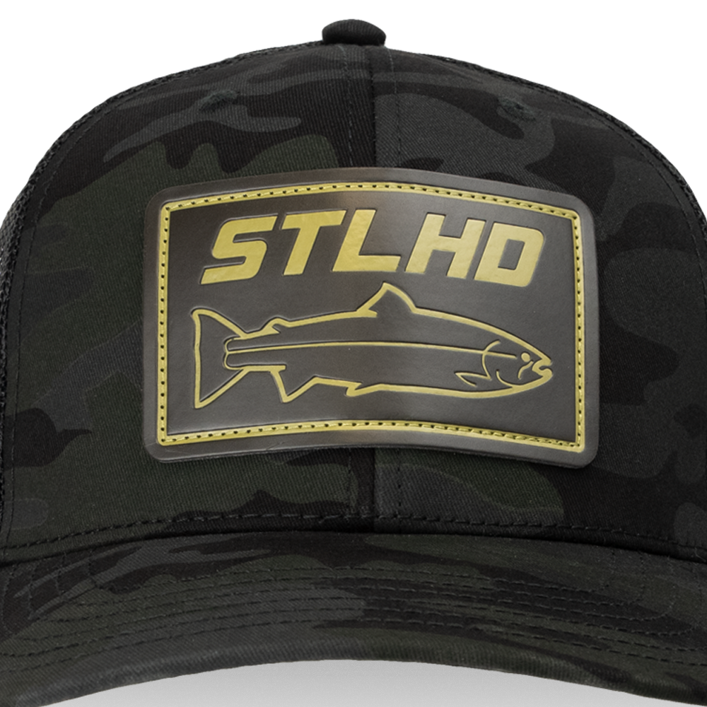 STLHD Black Ops Multicam Snapback Trucker Hat