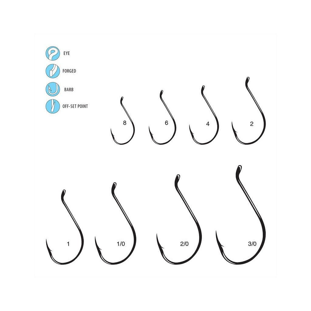 Red Octopus Hooks - Light