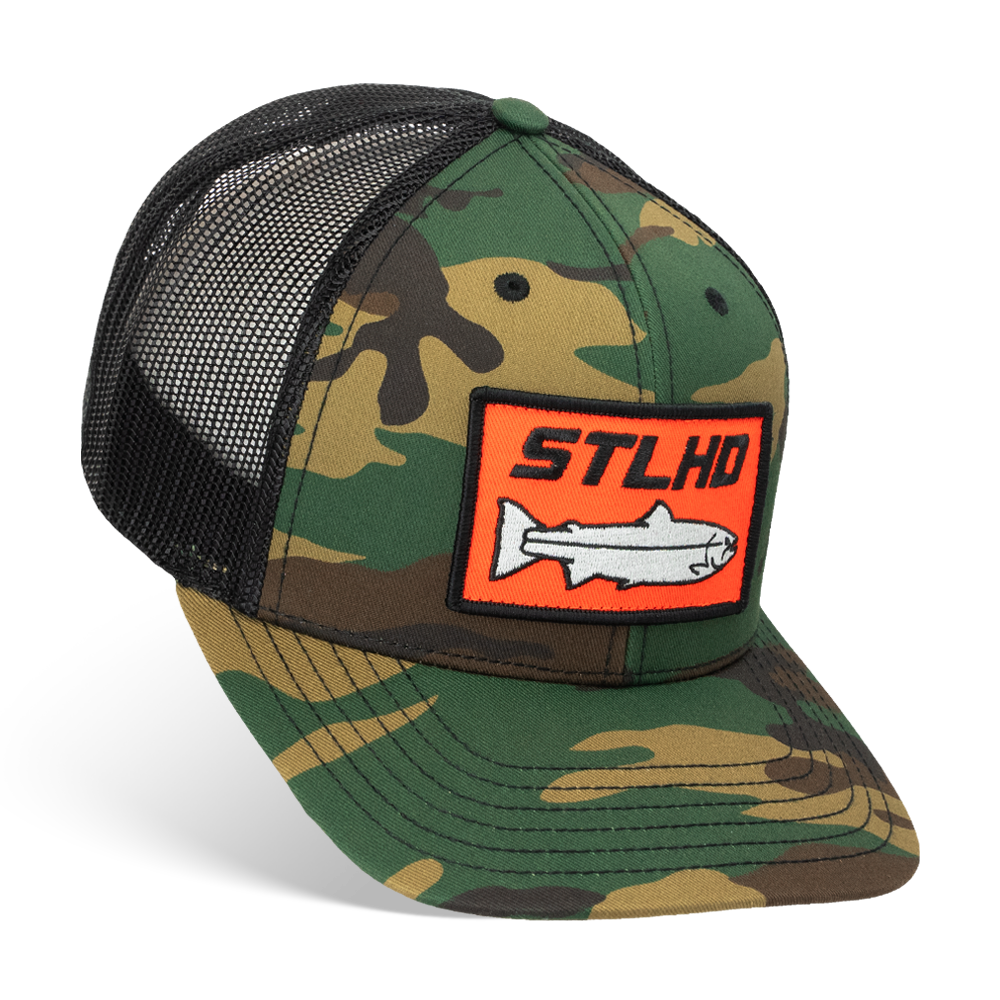 Camo Snapback Trucker Hat