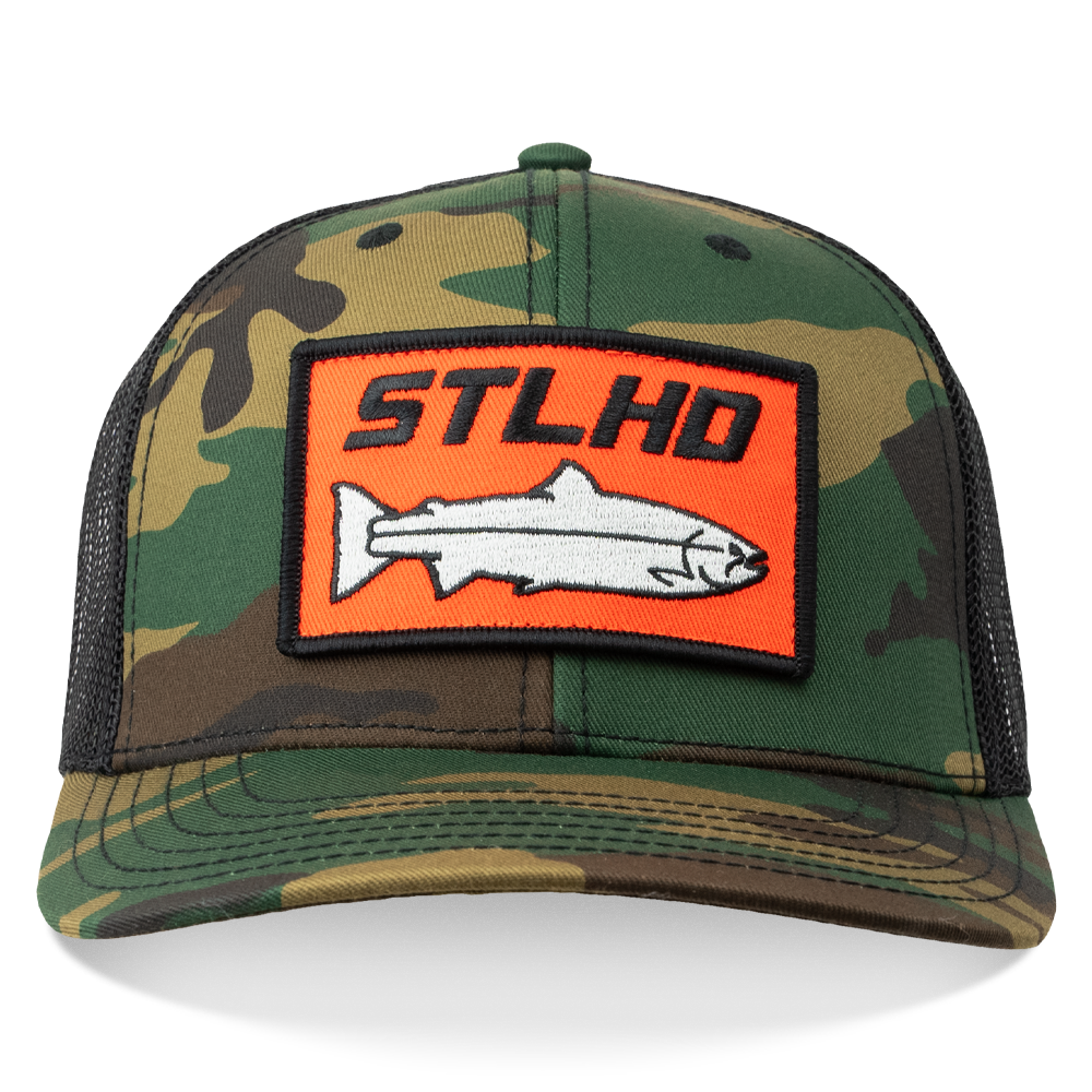 Camo Snapback Trucker Hat