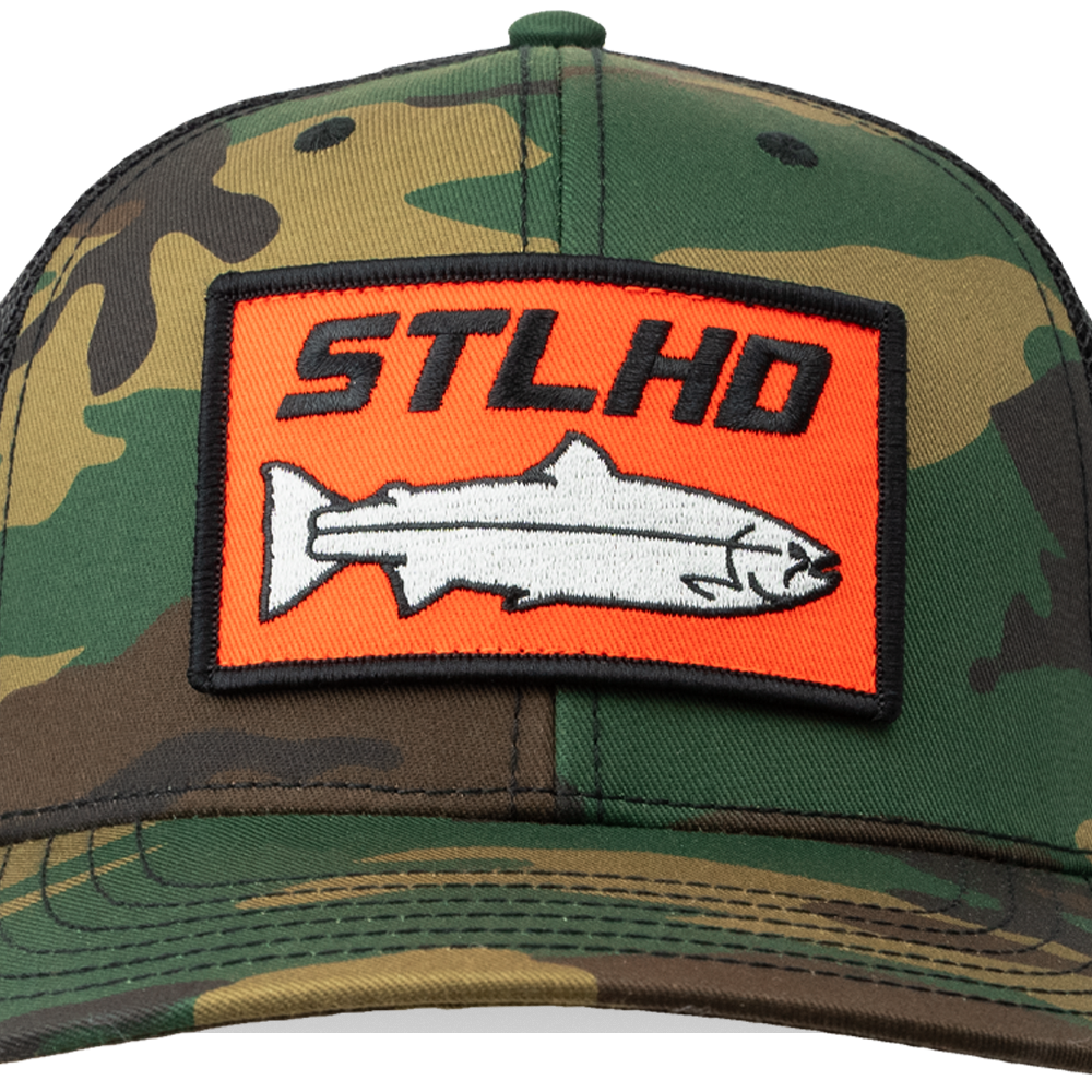 Camo Snapback Trucker Hat