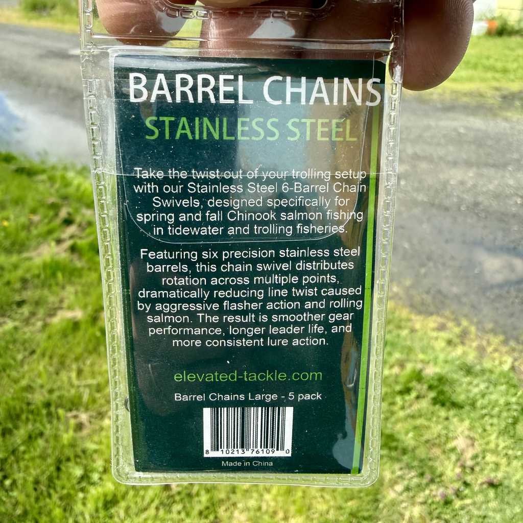 Barrel Chains - Stainless