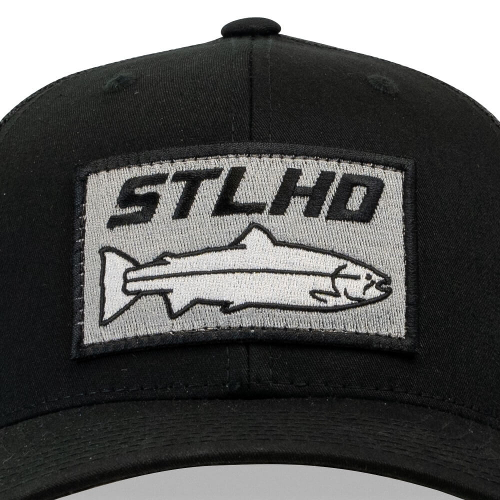 STLHD Chehalis Snapback Trucker Hat | Black | STLHD Gear