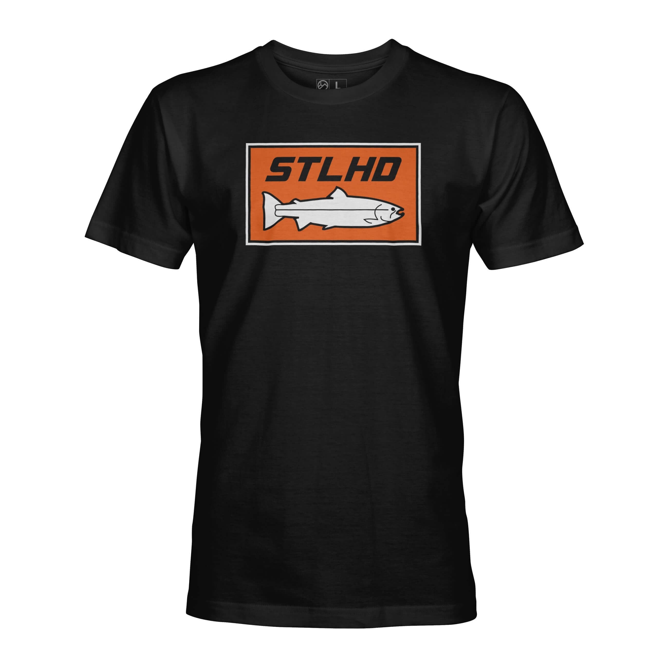 STLHD Men's Standard Logo T-Shirt, Black