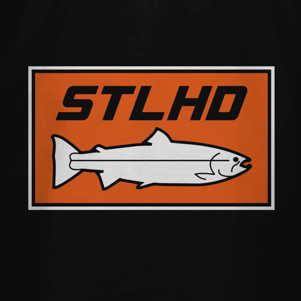 STLHD Men's Standard Logo T-Shirt | Black | STLHD Gear 3X