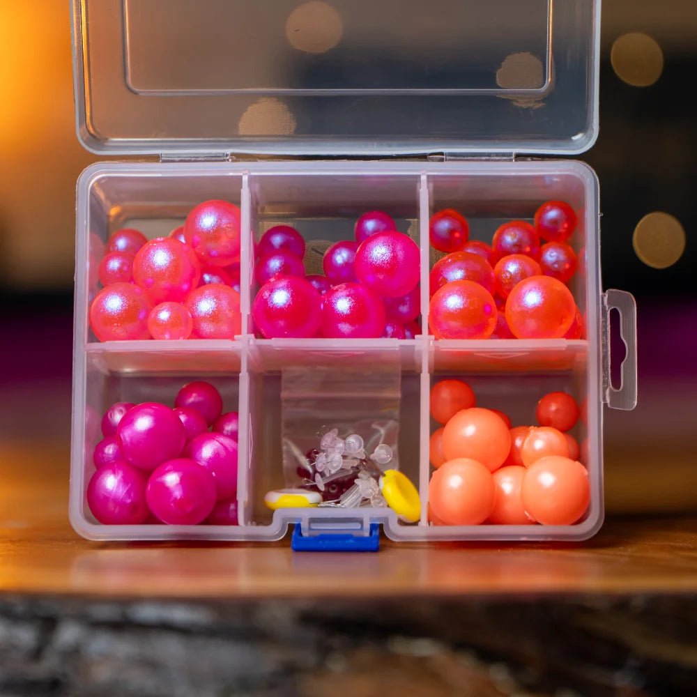 Salmon Pro Bead Box, Soft Beads