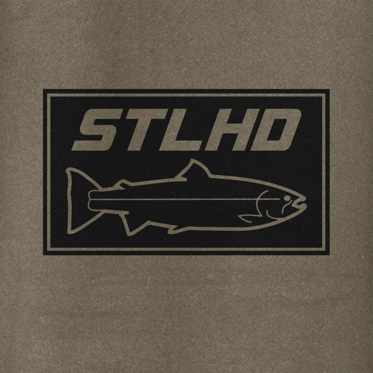 STLHD Men's Tidewater Army Green Premium Hoodie