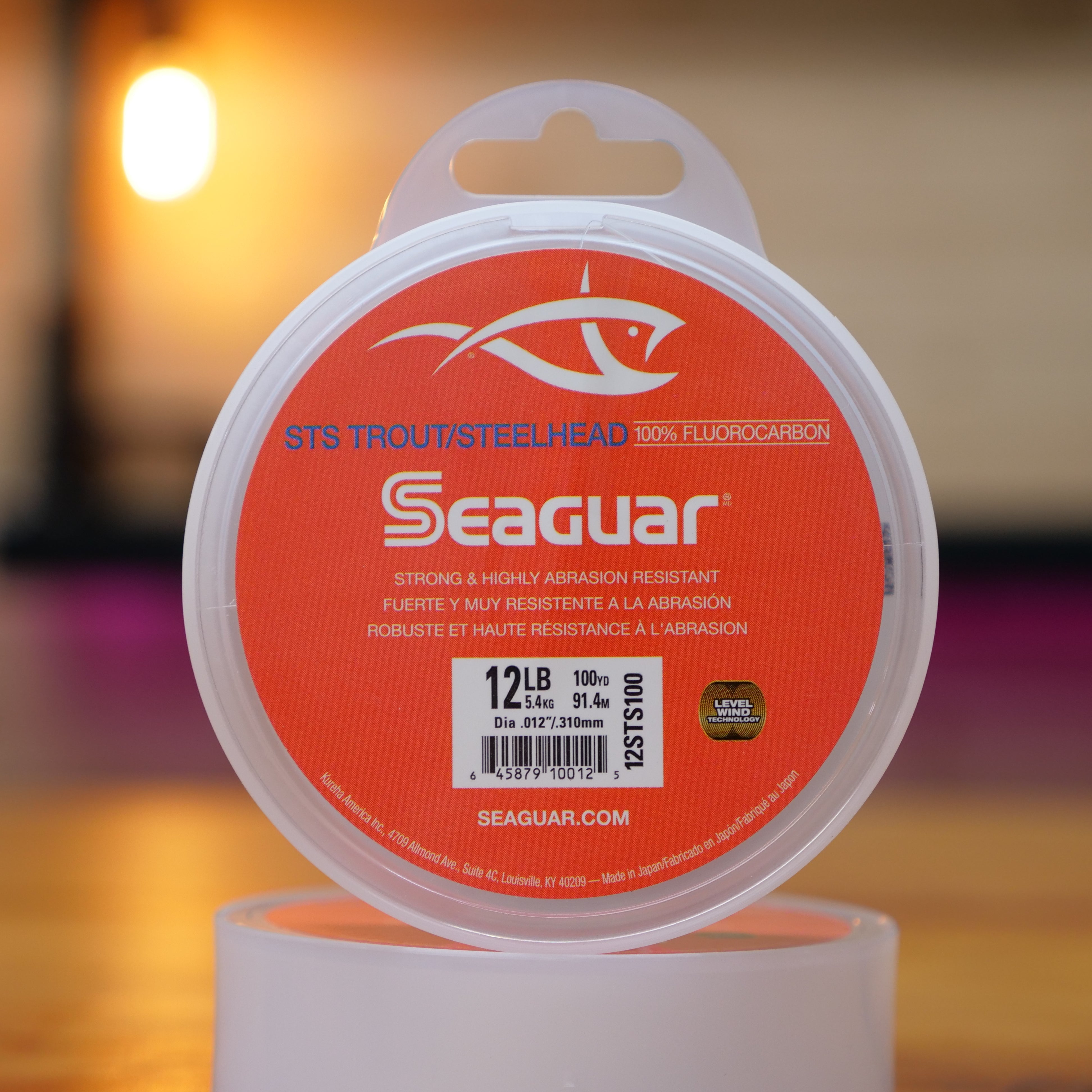 Fluorocarbon leader for trout